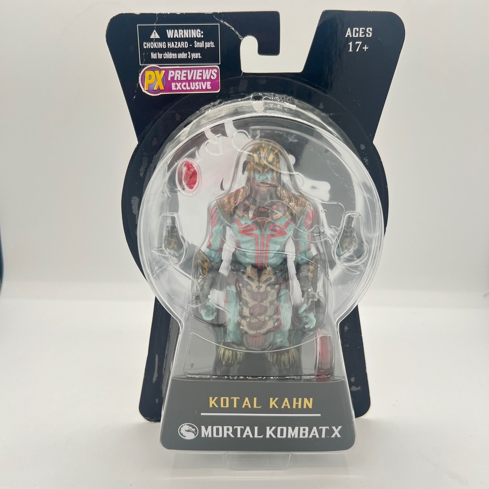 Mortal Kombat X Kotal‎ Kahn PX Previews Exclusive Action Figure Mezco 2015